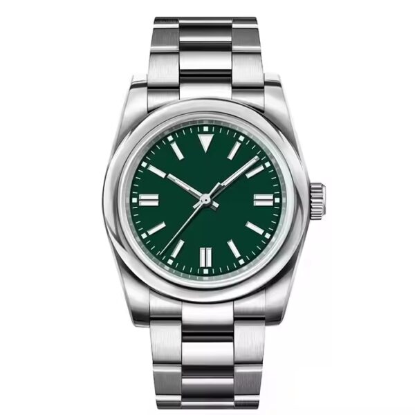 39mm No logo Watch With seiko NH35 Movement Bezel Style Automatic Mechanical Wrist Watches 100M