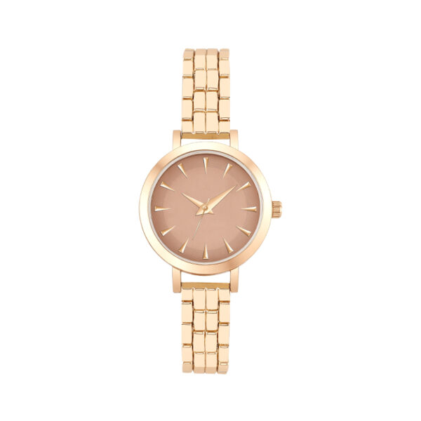 Low Cost Custom Women's Quartz Watch | Round Alloy Strap. Minimalist Style for Wholesale Suppliers